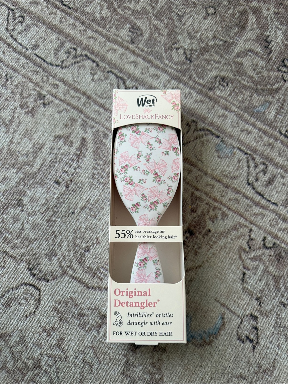 WetBrush x LoveShackFancy Original Detangler - Pink Floral